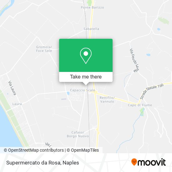 Supermercato da Rosa map