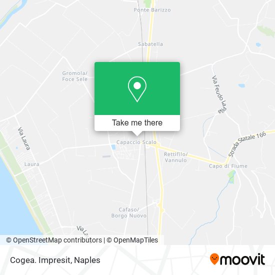 Cogea. Impresit map