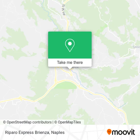 Riparo Express Brienza map