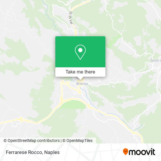 Ferrarese Rocco map