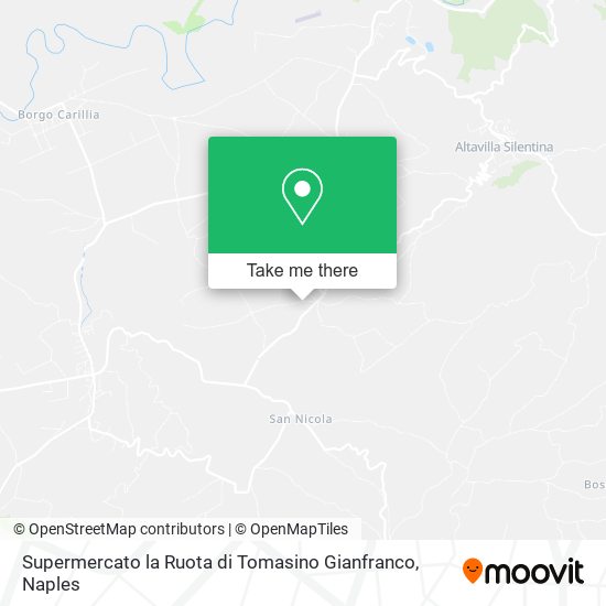 Supermercato la Ruota di Tomasino Gianfranco map