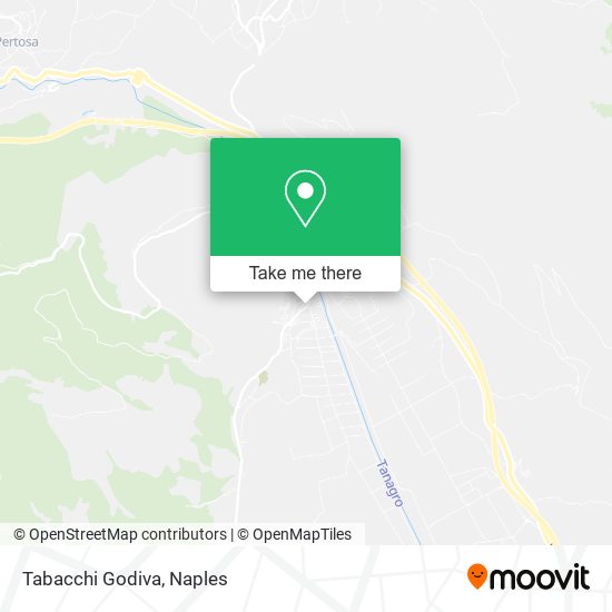 Tabacchi Godiva map