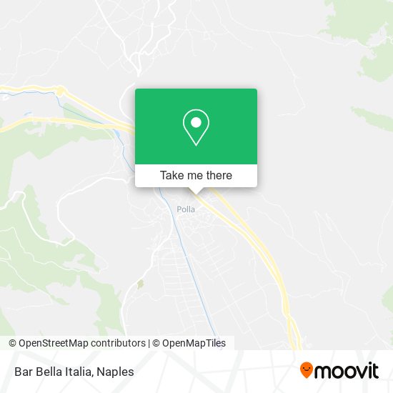 Bar Bella Italia map