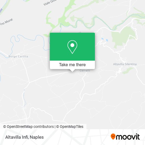 Altavilla Infi map
