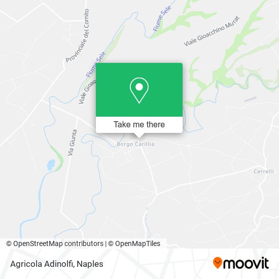 Agricola Adinolfi map