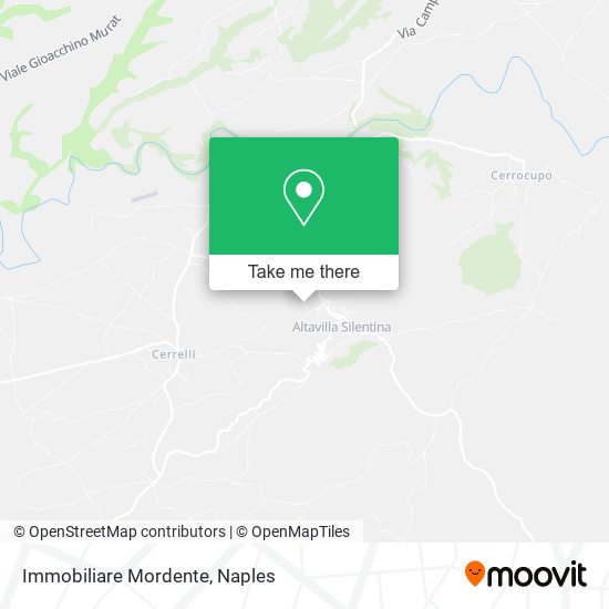 Immobiliare Mordente map