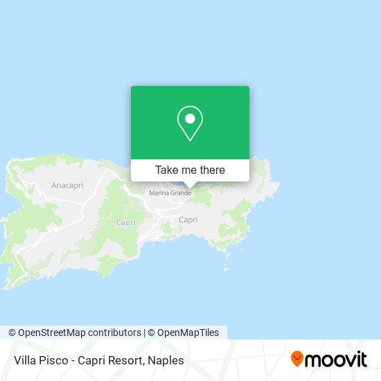 Villa Pisco - Capri Resort map