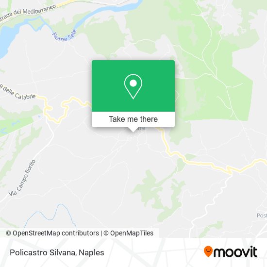 Policastro Silvana map