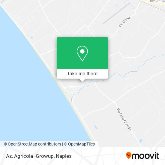 Az. Agricola -Growup map