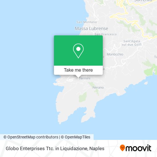 Globo Enterprises Ttc. in Liquidazione map