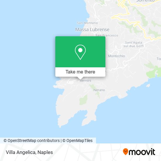 Villa Angelica map