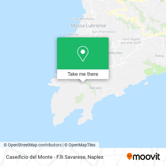 Caseificio del Monte - F.lli Savarese map