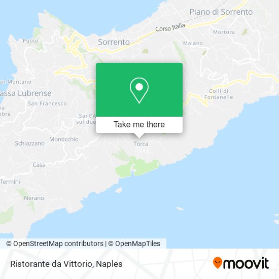Ristorante da Vittorio map