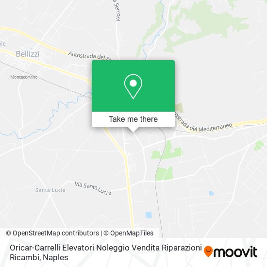 Oricar-Carrelli Elevatori Noleggio Vendita Riparazioni Ricambi map