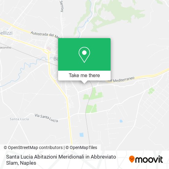 Santa Lucia Abitazioni Meridionali in Abbreviato Slam map