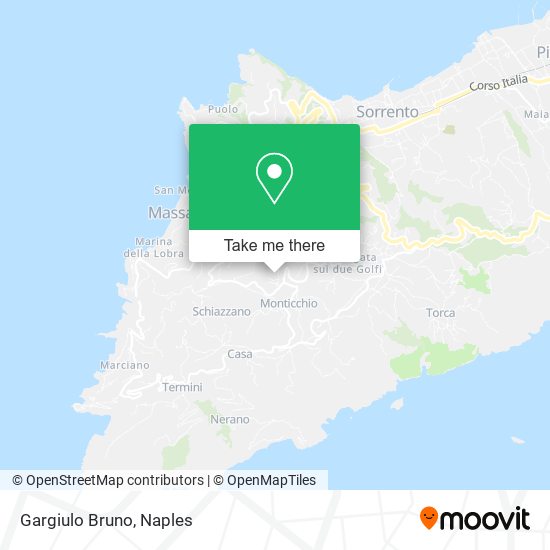 Gargiulo Bruno map