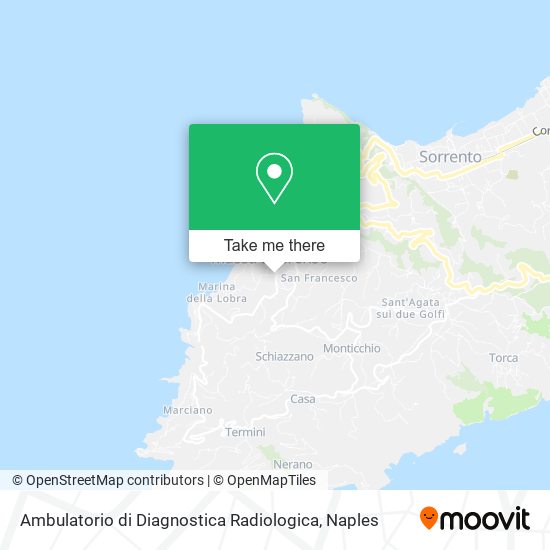 Ambulatorio di Diagnostica Radiologica map