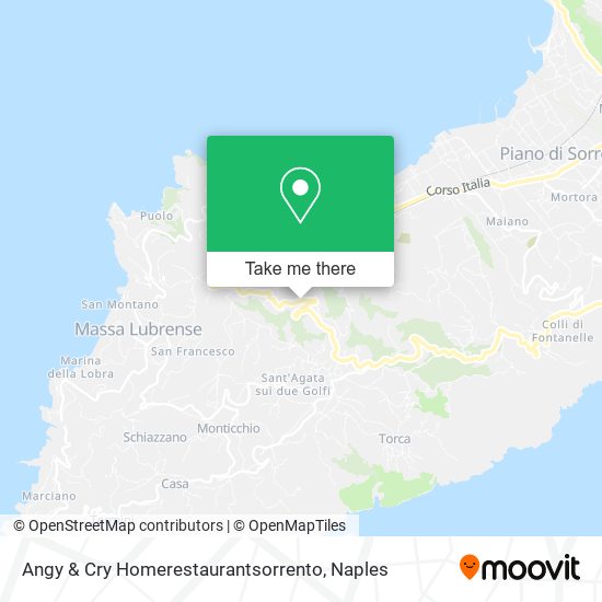 Angy & Cry Homerestaurantsorrento map