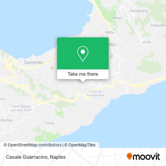 Casale Guarracino map