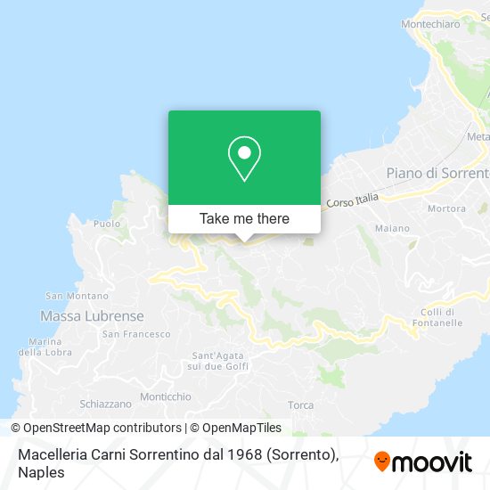 Macelleria Carni Sorrentino dal 1968 (Sorrento) map