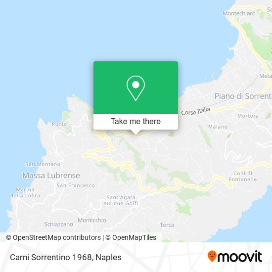 Carni Sorrentino 1968 map