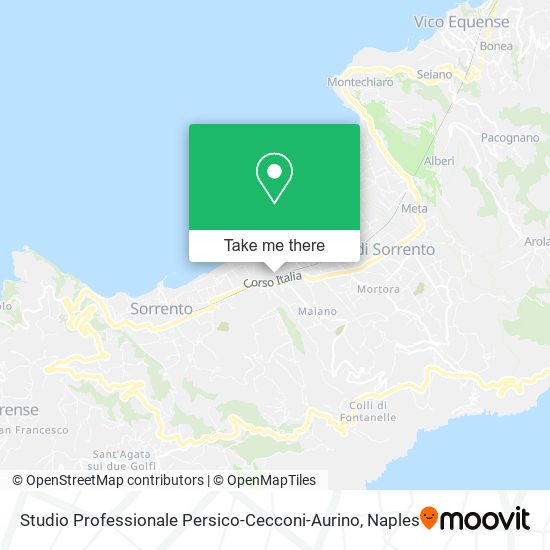Studio Professionale Persico-Cecconi-Aurino map