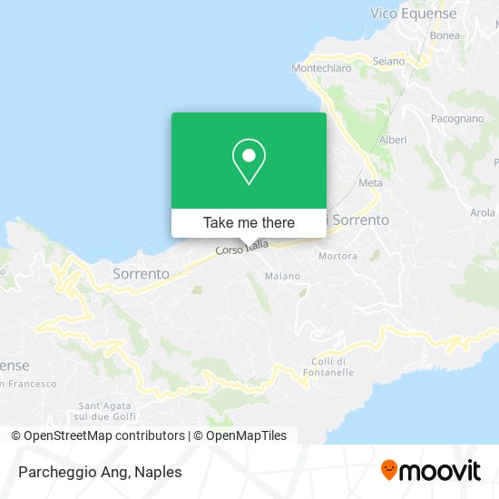 Parcheggio Ang map