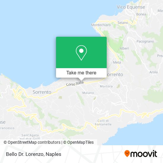 Bello Dr. Lorenzo map