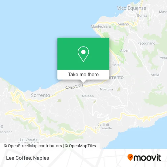 Lee Coffee map