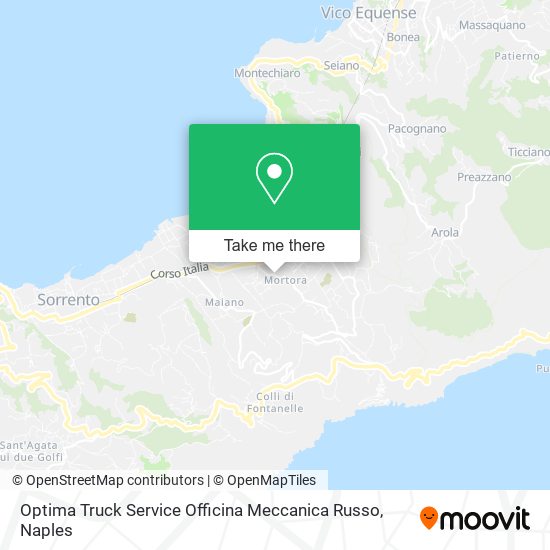 Optima Truck Service Officina Meccanica Russo map