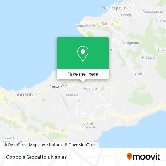 Coppola Giocattoli map