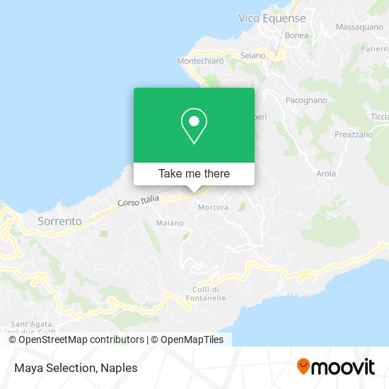 Maya Selection map