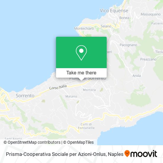 Prisma-Cooperativa Sociale per Azioni-Onlus map