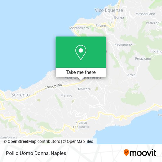 Pollio Uomo Donna map