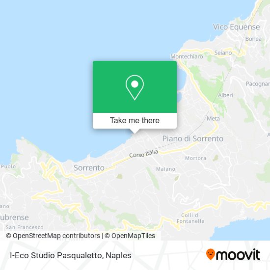 I-Eco Studio Pasqualetto map