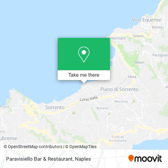 Paravisiello Bar & Restaurant map