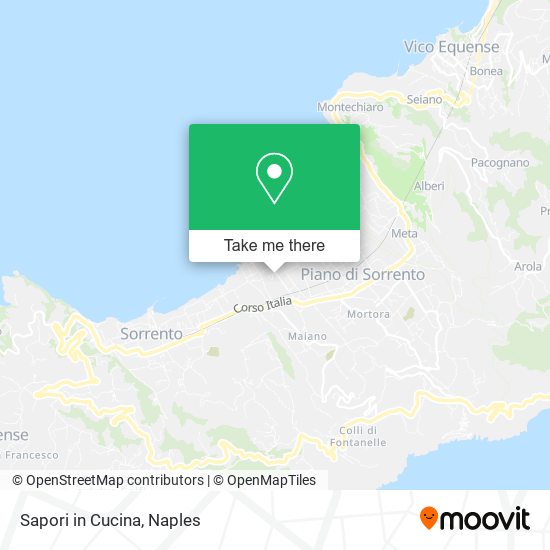 Sapori in Cucina map
