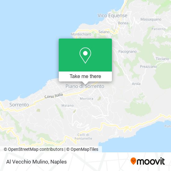 Al Vecchio Mulino map