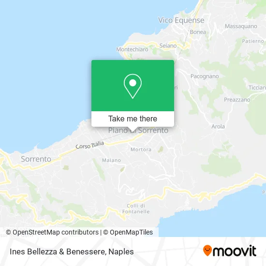 Ines Beauty & Wellness map