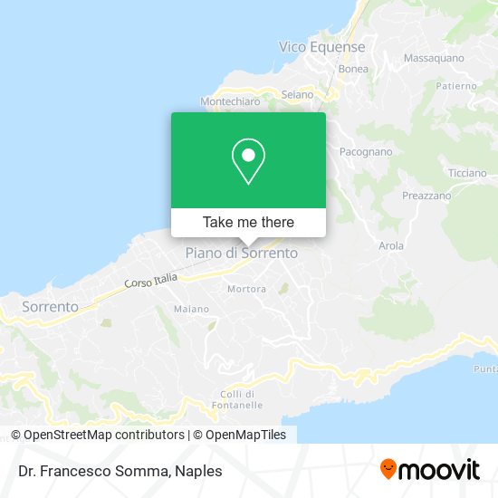 Dr. Francesco Somma map