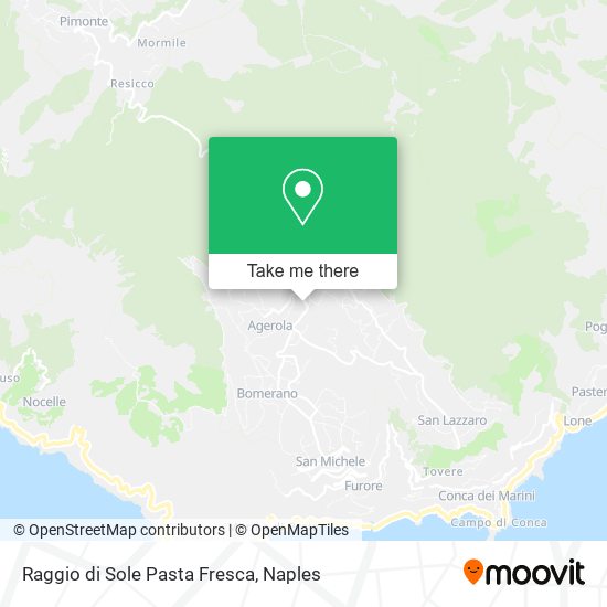 Raggio di Sole Pasta Fresca map