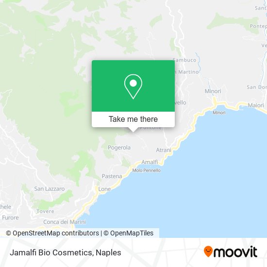 Jamalfi Bio Cosmetics map