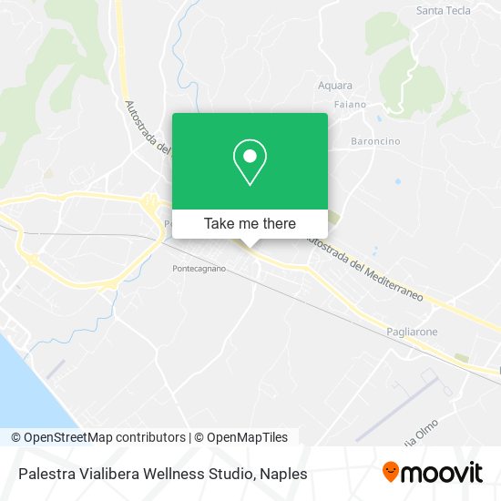 Palestra Vialibera Wellness Studio map