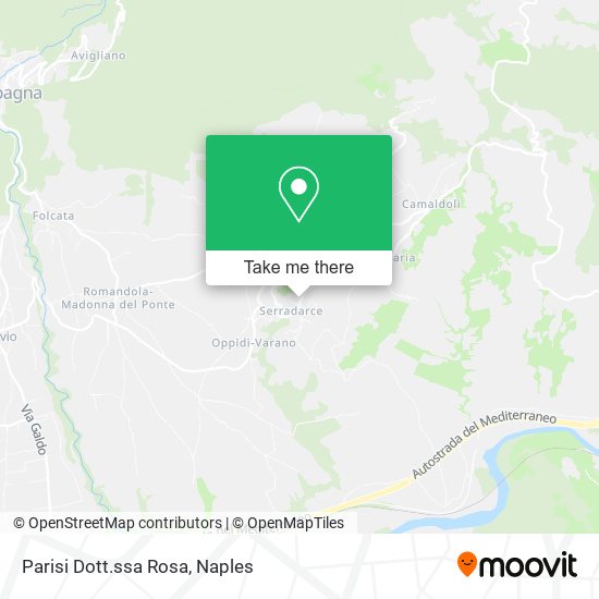 Parisi Dott.ssa Rosa map