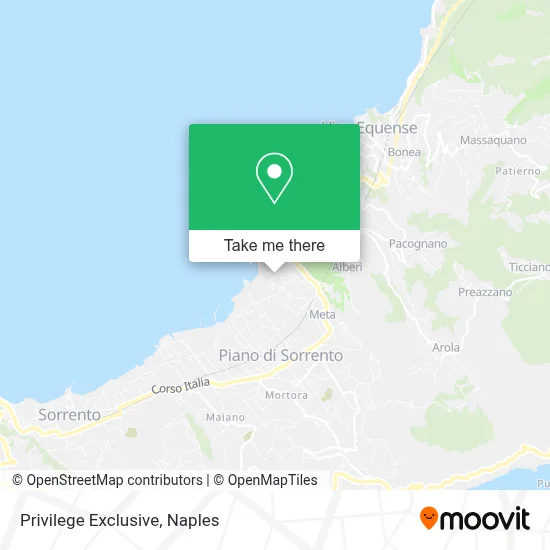 Privilege Exclusive map