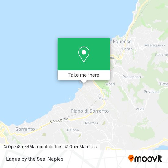 Laqua by the Sea map
