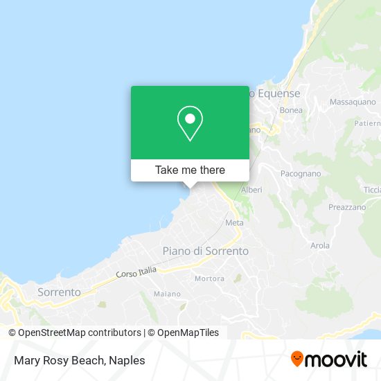 Mary Rosy Beach map