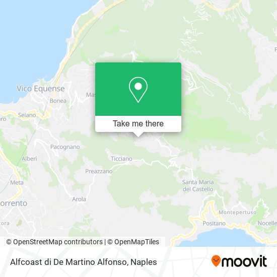Alfcoast di De Martino Alfonso map