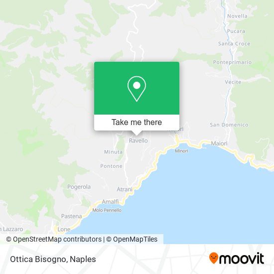 Ottica Bisogno map