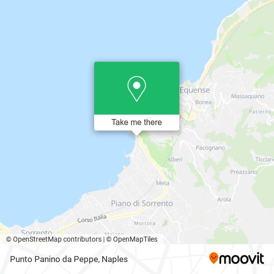 Punto Panino da Peppe map